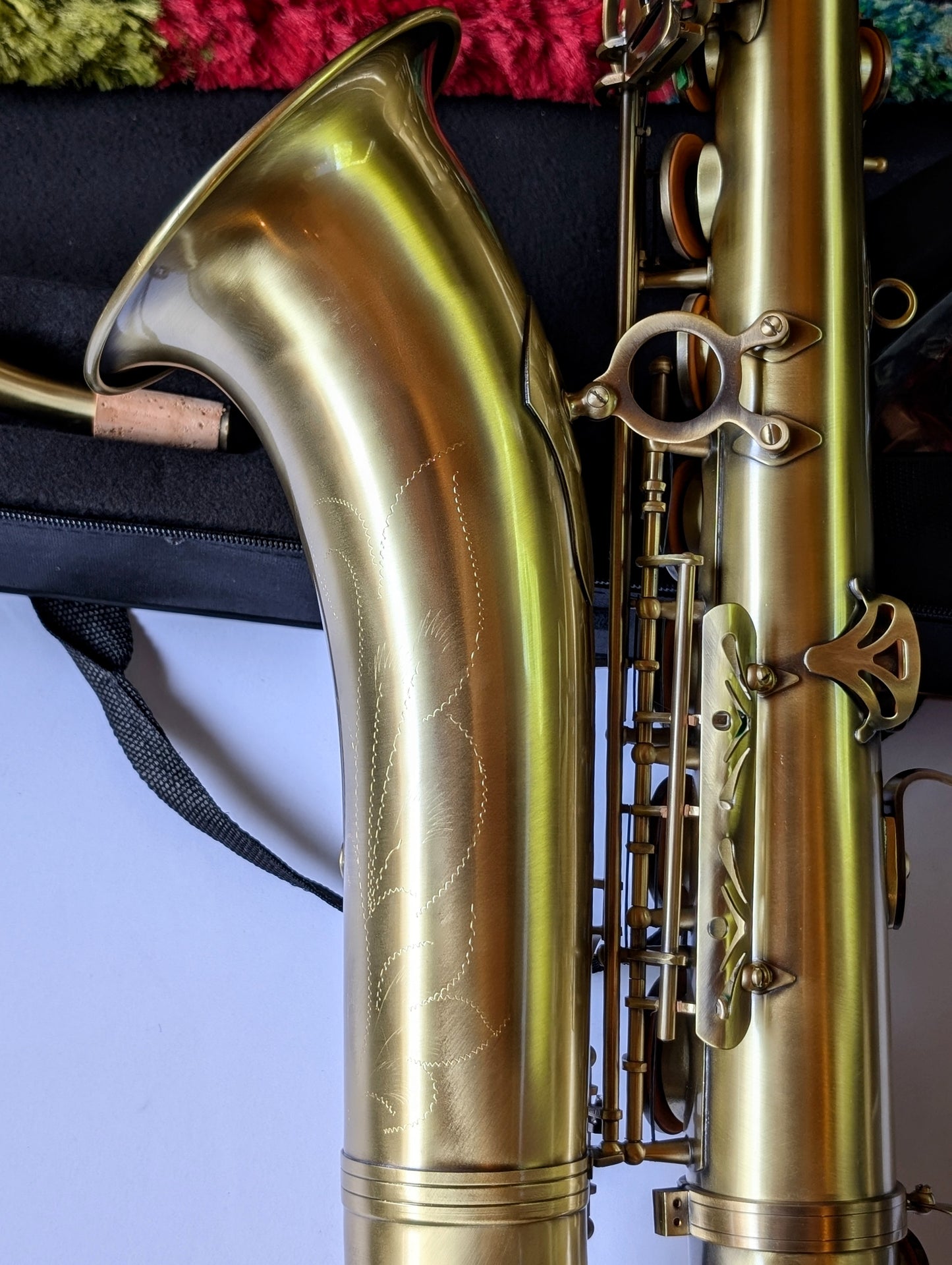 Slade Matte Brass Tenor Saxophone