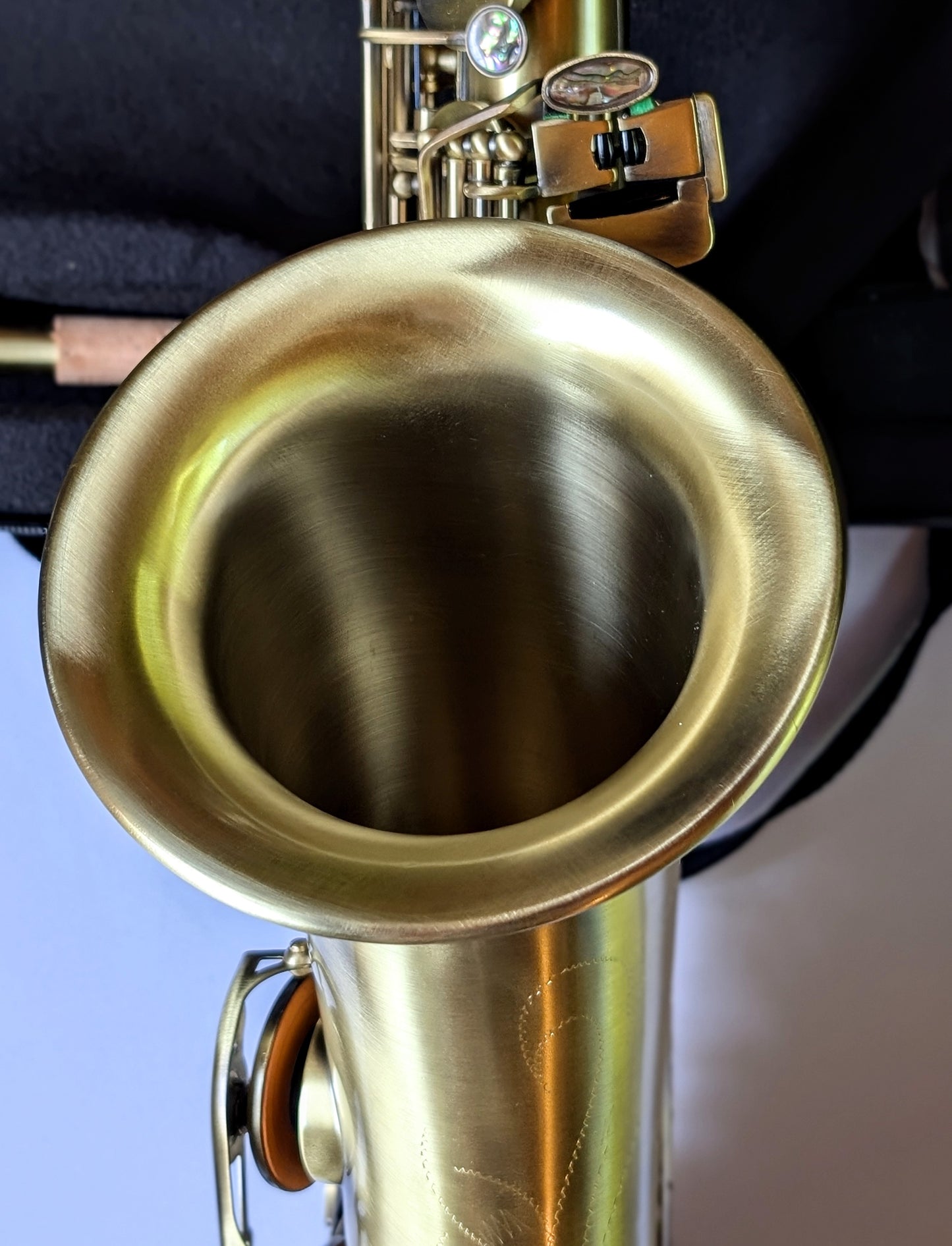 Slade Matte Brass Tenor Saxophone
