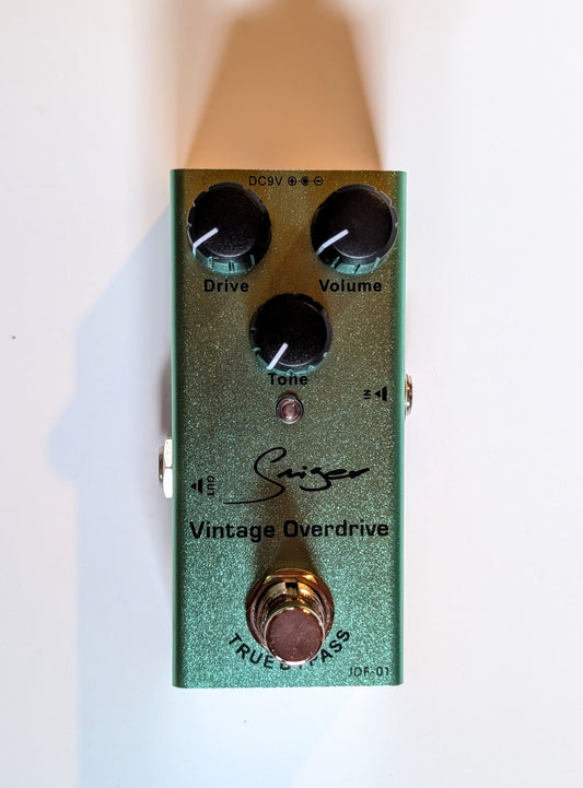 Vintage Overdrive Guitar Effects Pedal