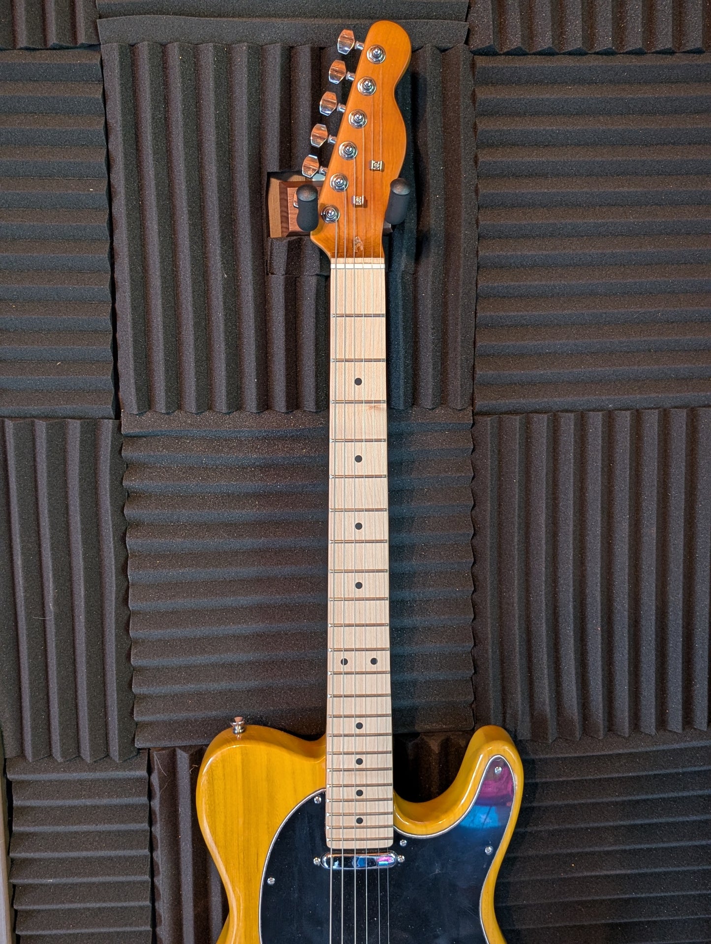 Natural Yellow Telecaster-Style Electric Guitar