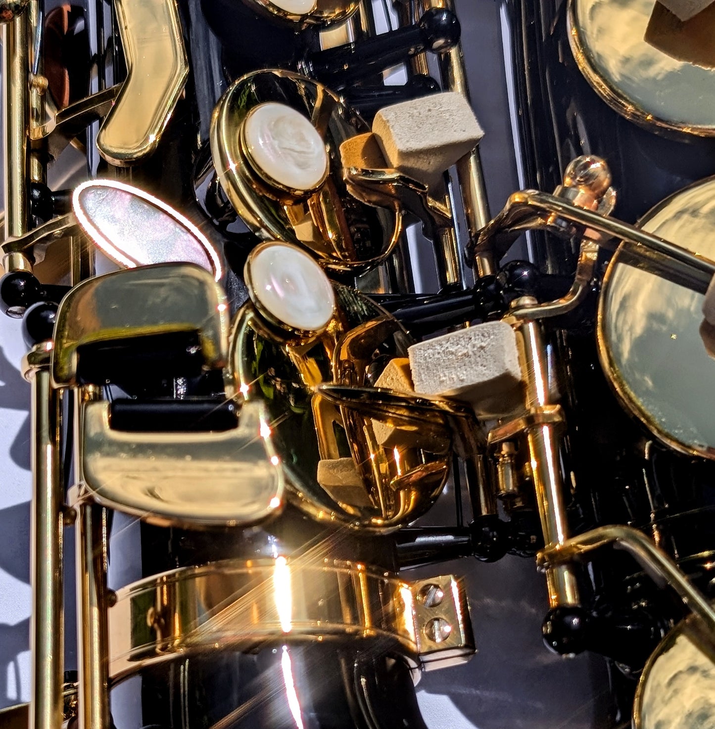 Premium Black Alto Saxophone with High F#