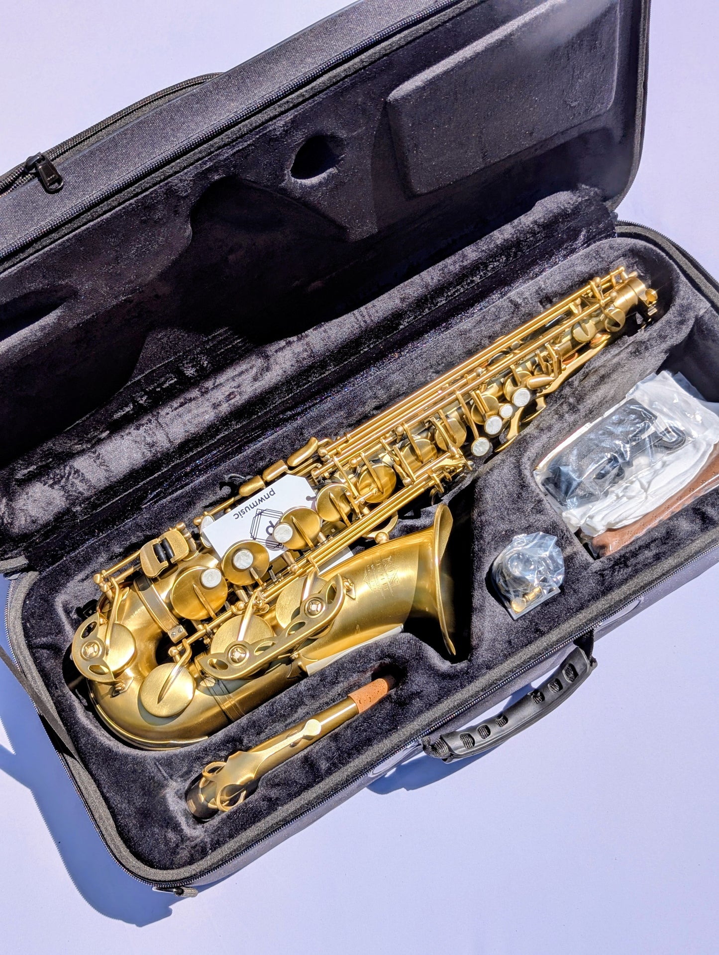 J. Pickett Foundation I Matte Brass Alto Saxophone