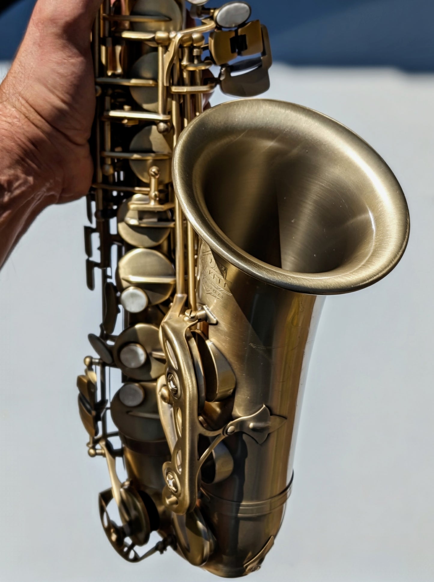 J. Pickett Foundation I Matte Brass Alto Saxophone