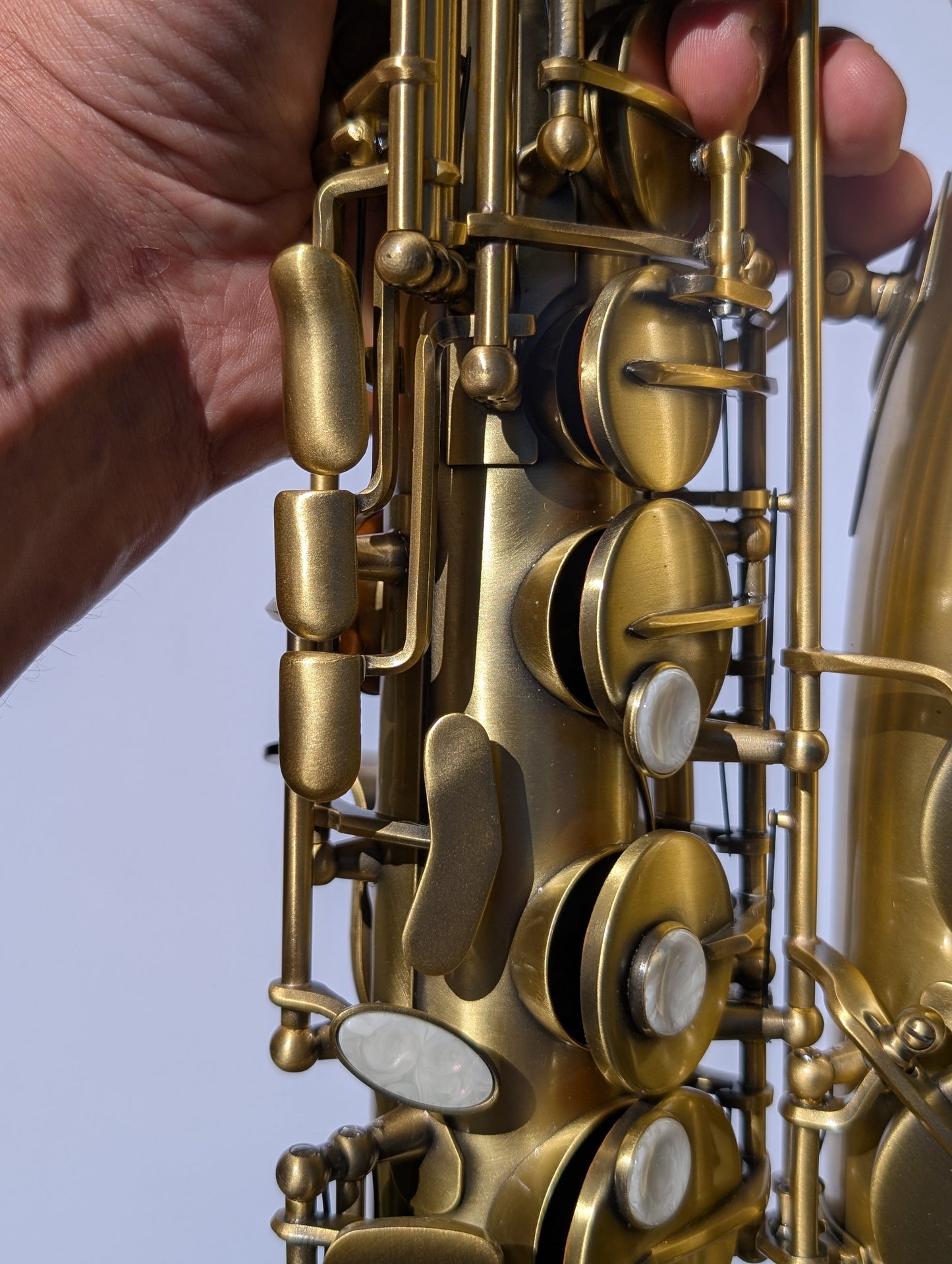 J. Pickett Foundation I Matte Brass Alto Saxophone