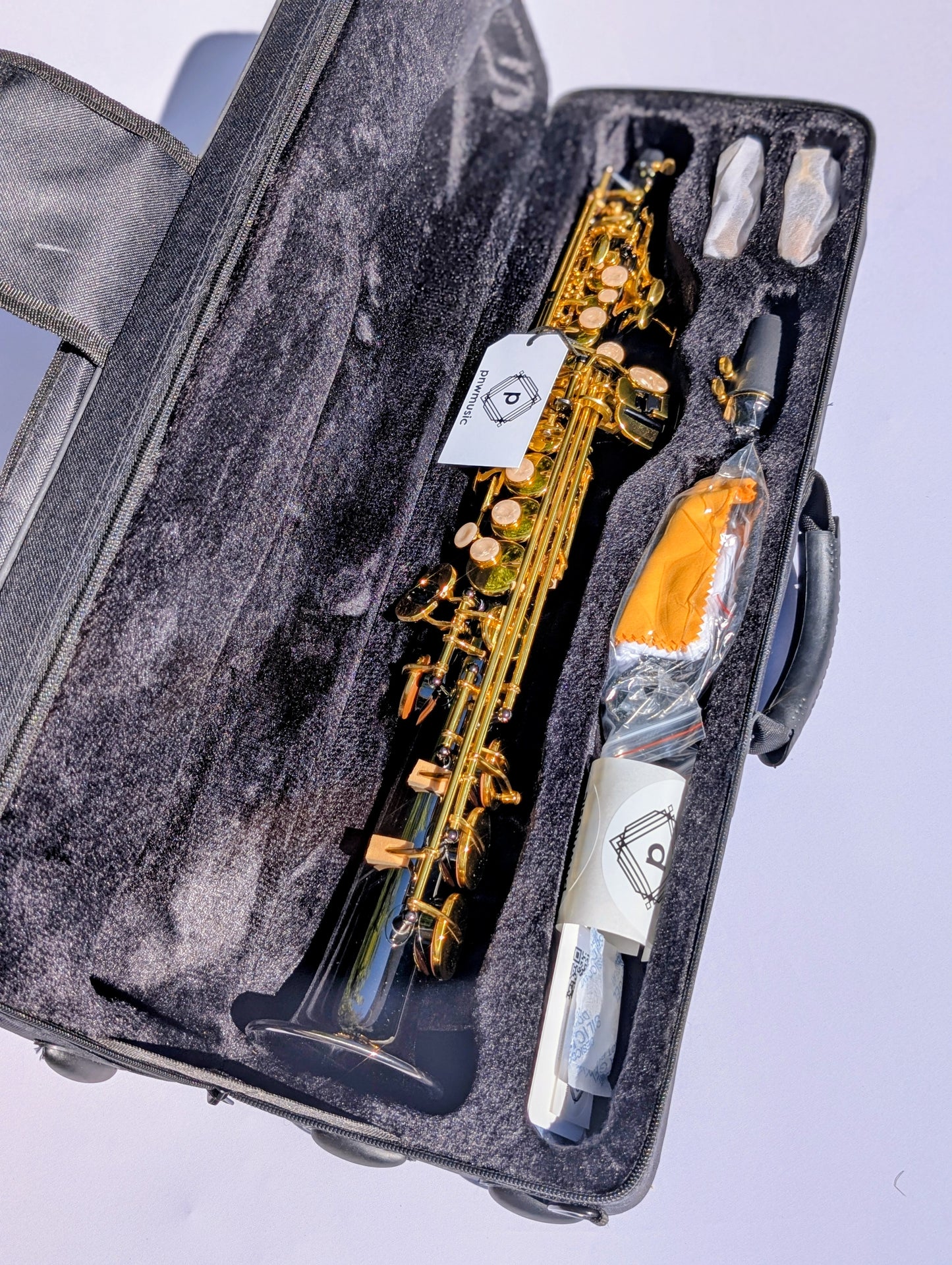 Foundation II Black Nickel Soprano Sax