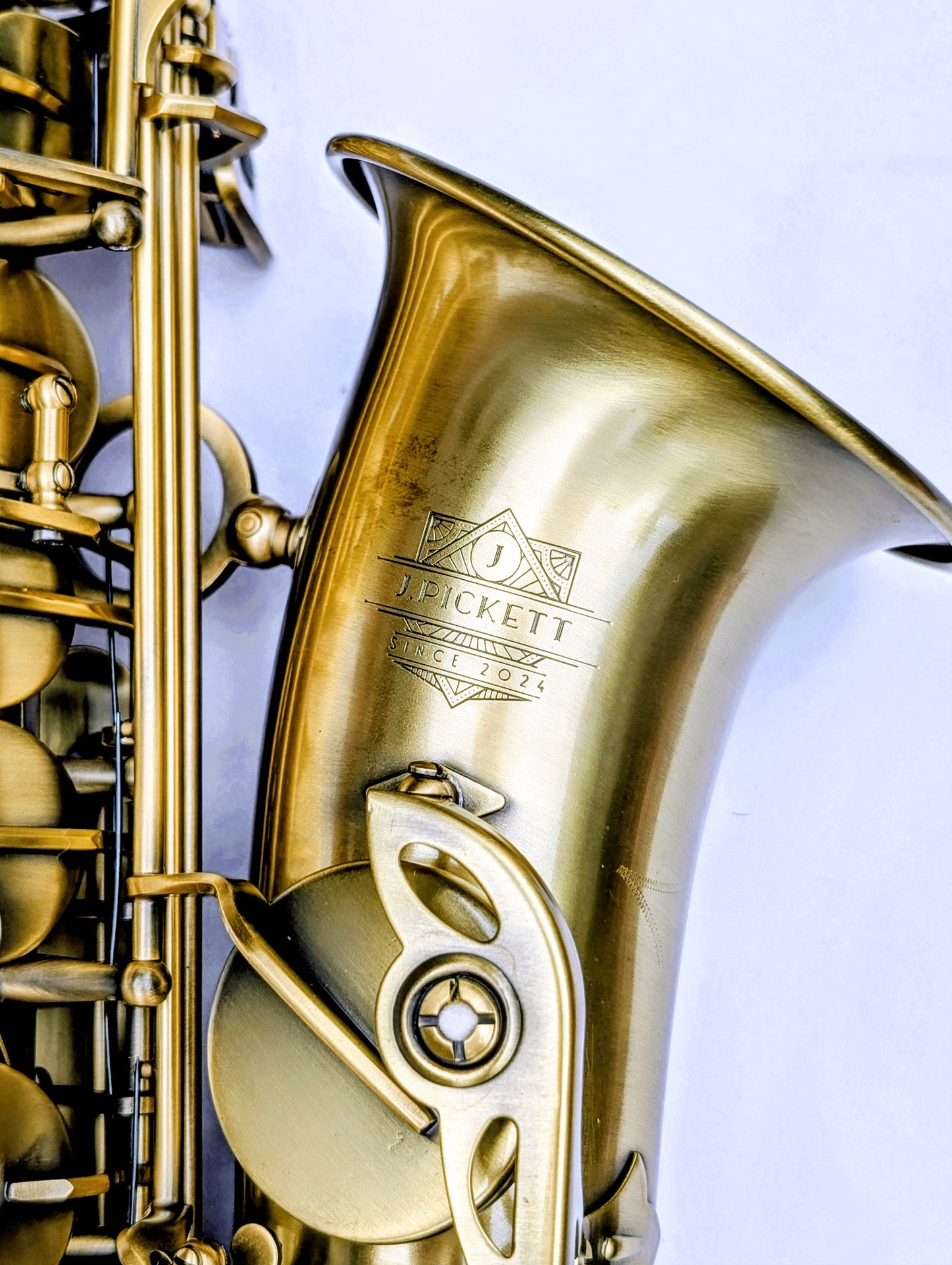 J. Pickett Foundation I Matte Brass Alto Saxophone