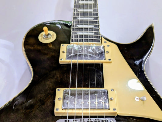 Les Paul Inspired Guitar (black)