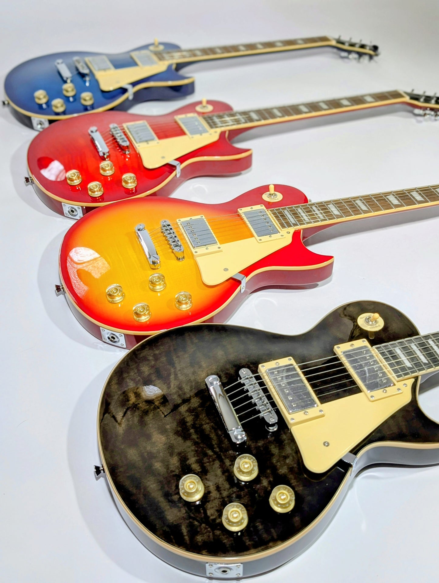 Les Paul Inspired Guitar (blue)