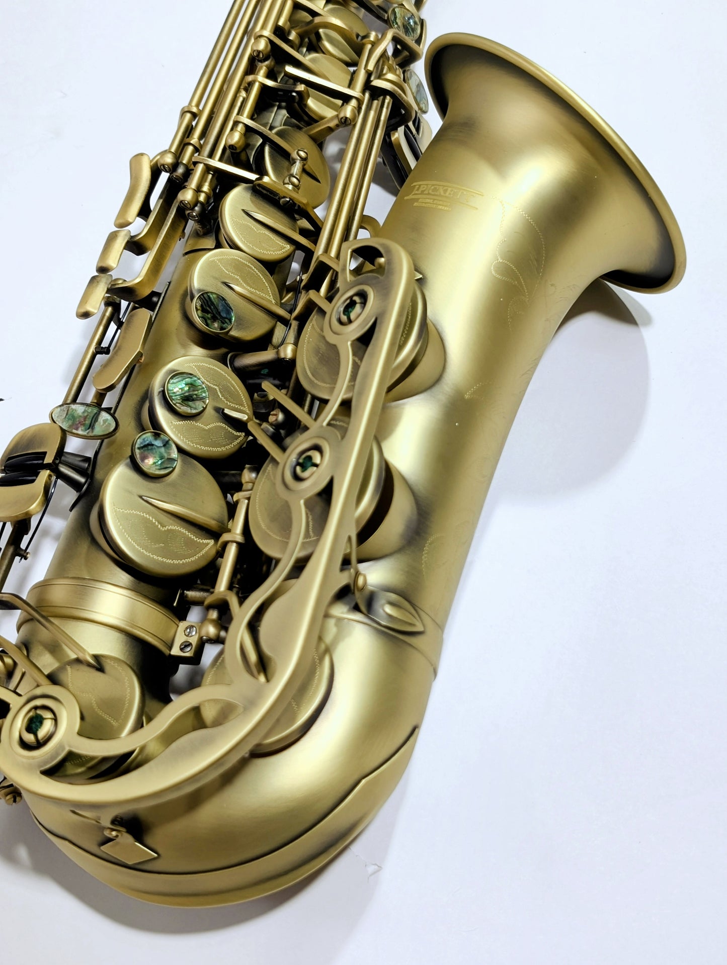 J. Pickett Foundation I Series, Antique Brass Eb Alto Saxophone
