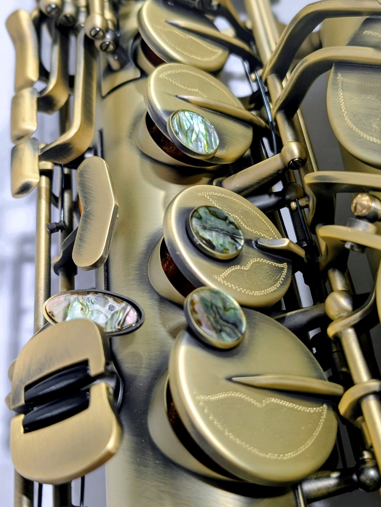J. Pickett Foundation I Series, Antique Brass Eb Alto Saxophone