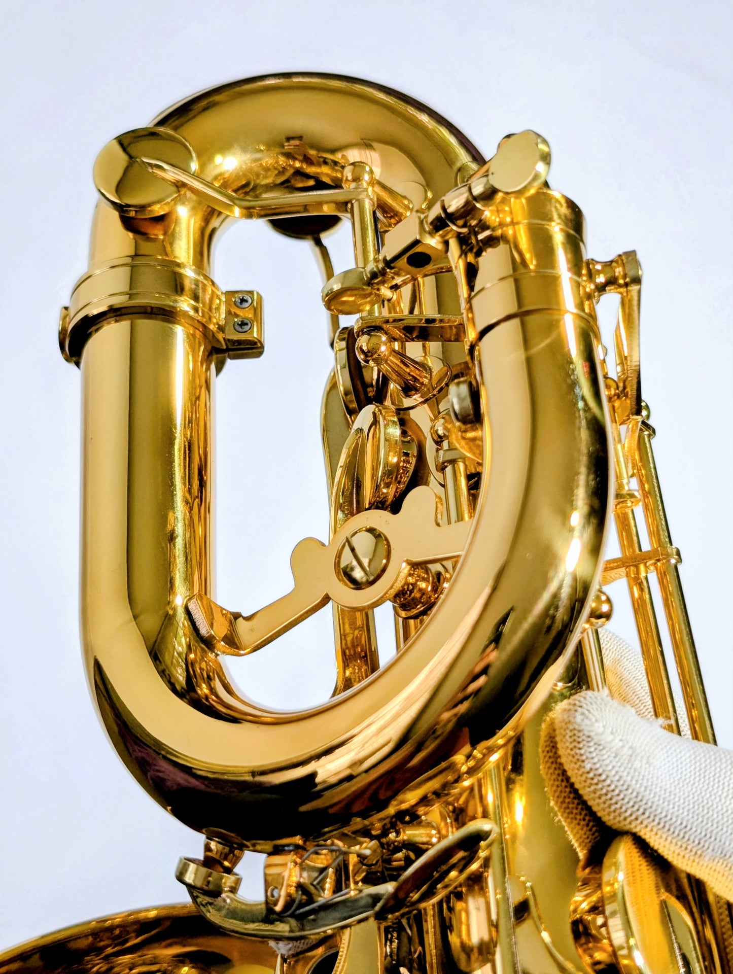 Brass Baritone Saxophone (Low A)