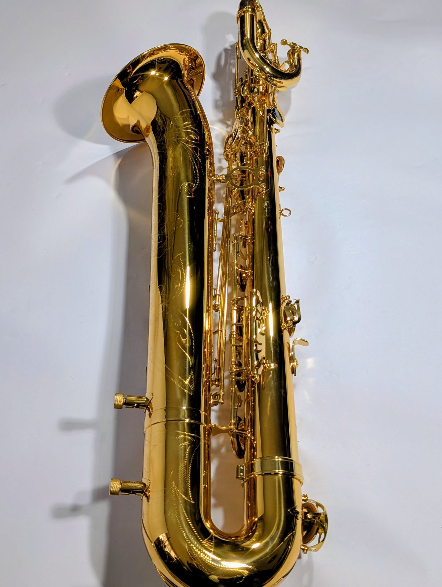Brass Baritone Saxophone (Low A)
