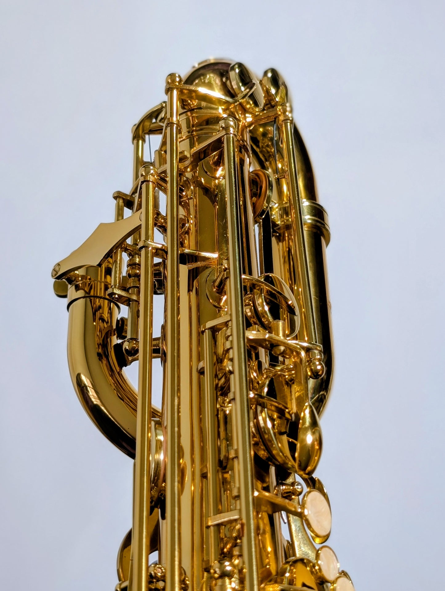 Brass Baritone Saxophone (Low A)