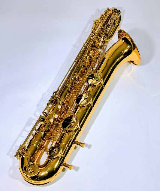 Brass Baritone Saxophone (Low A)